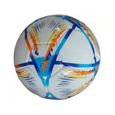 World Cup Katar 2022 Tasarımlı Size 5 Futbol Topu Beyaz